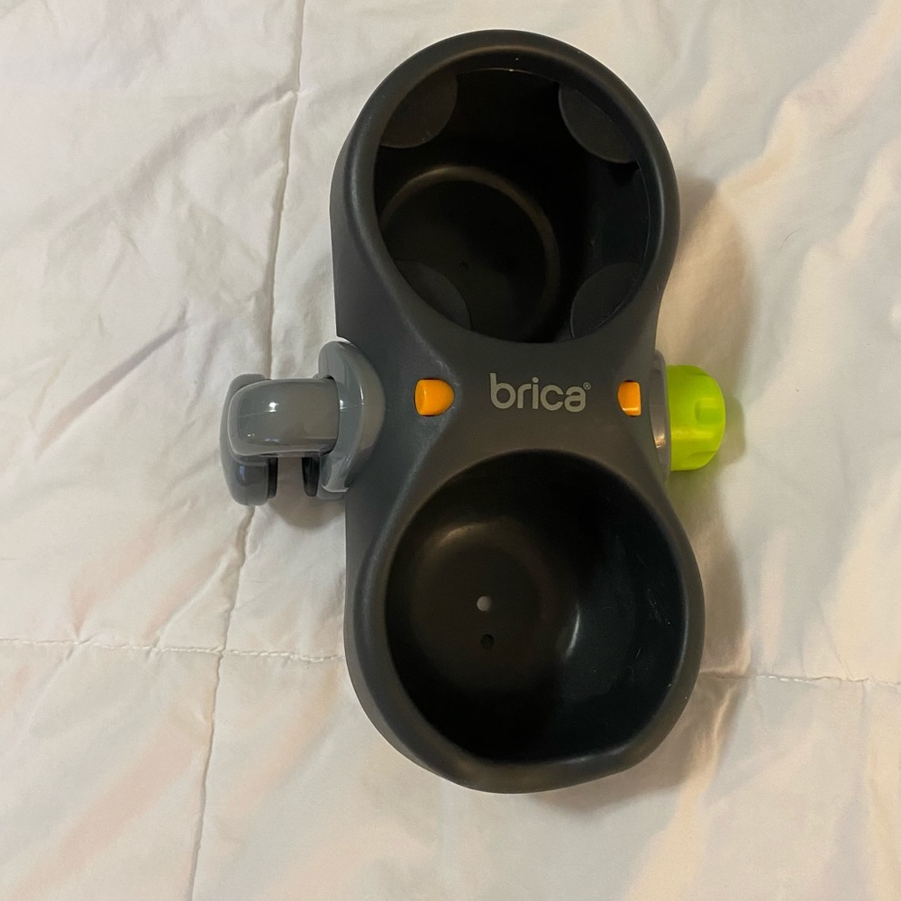 Brica cup holder attachment